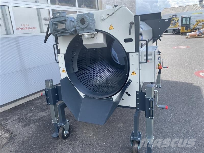Asco Screen Drum Mini kompakte med stor kapacitet Sorteer / afvalscheidings machines