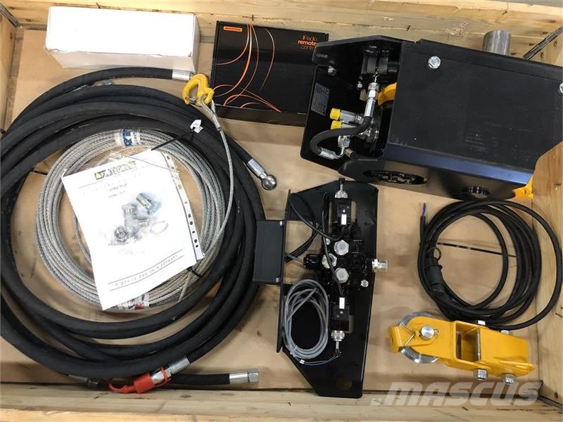  - - - FTG Hydraulisk fjernstyret spil Drobilci lesa