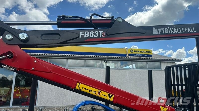 FTG-Källefall FB90 / FB63Ts FTG FB90 skovvogn med Rimorchi forestali