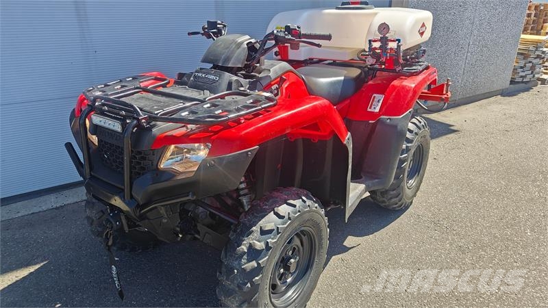 Honda TRX 420 FA6 INKLUSIV KUHN EVOLIS Q80 SPRØJTE, 4mtr ATV-k