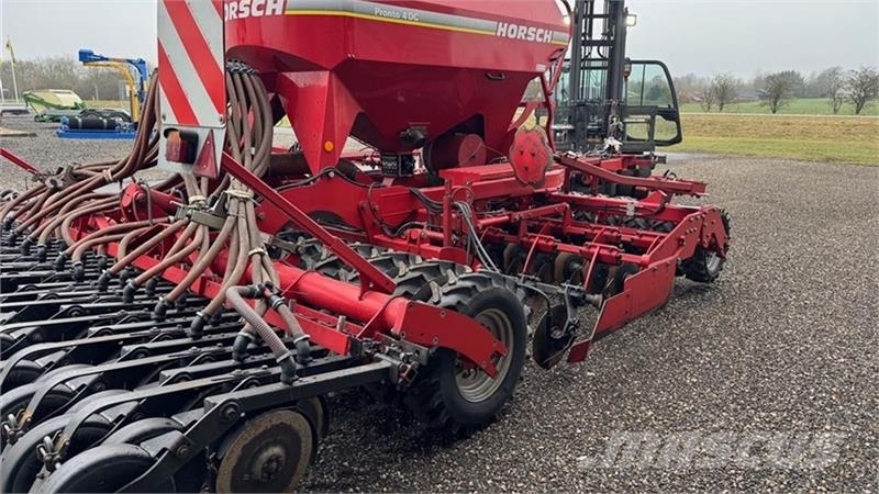 Horsch Pronto 4 DC 4m såmaskine m. Amoniak udstyr og fron مثاقيب مدمجة
