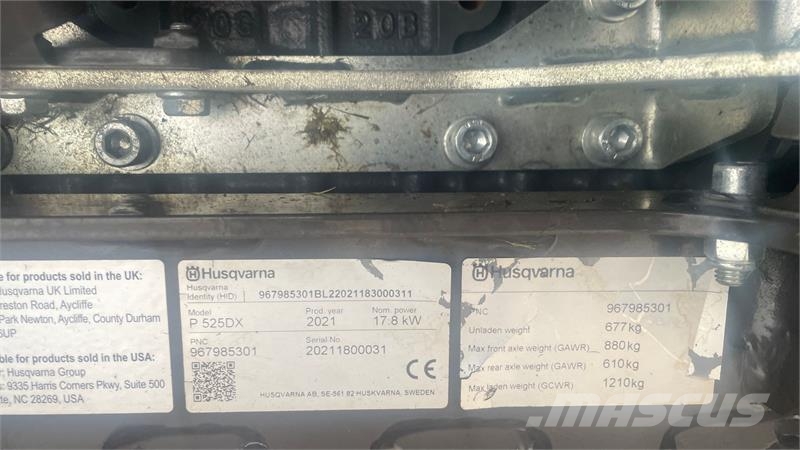 Husqvarna P525DX ركوب الحشائش