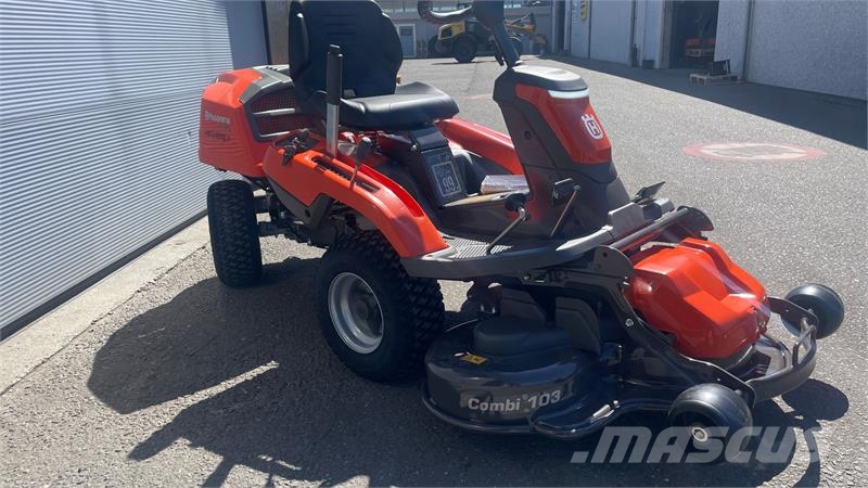 Husqvarna R214TS Inkl. 103cm klippebord Χορτοκοπτικά με καθιστό χειριστή