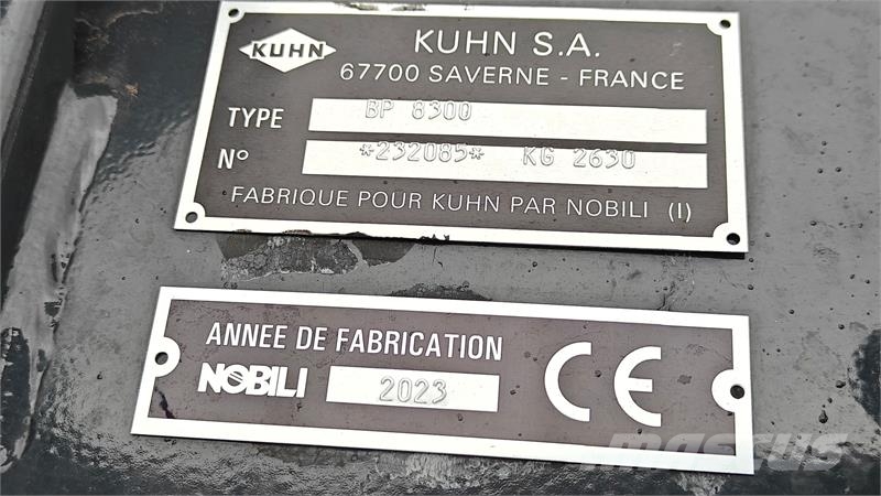 Kuhn BP 8300 og BPR 305 Kaszák