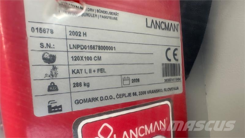 Lancman Bundler 2002 H Fa hántoló, vágó, aprító