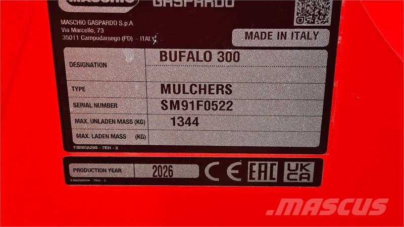 Maschio Bufalo 300 Falciatrici
