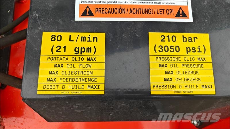 Muratori MT40-185 Hydraulisk - Brugt maks. 10 timer Inne akcesoria