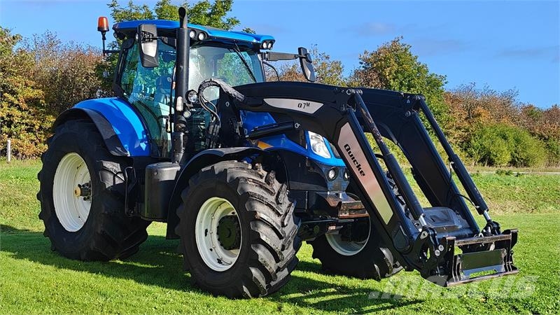 New Holland T7.260 med Quicke Q7M Frontlæsser Tractoare