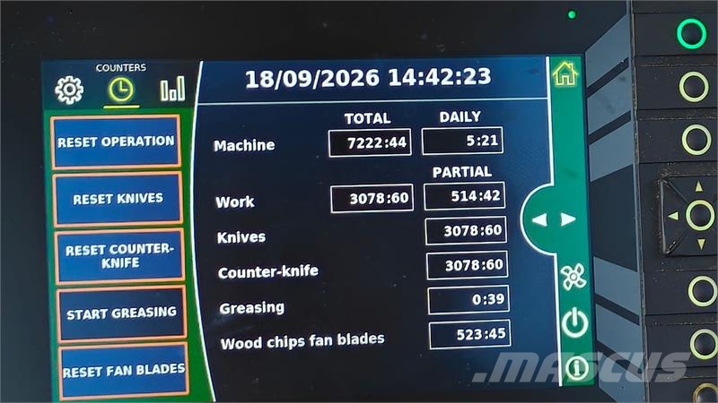 Pezzolato PTH 1200/1000 Med CLAAS 5000 XERION Дробилки за клони