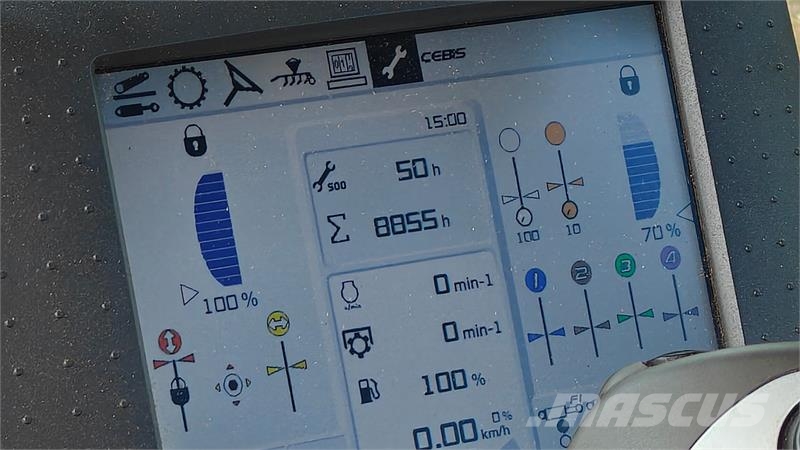 Pezzolato PTH 1200/1000 Med CLAAS 5000 XERION Дробилки за клони