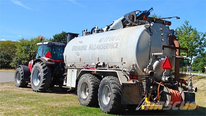  Slamsuger - spulevogn inkl. Massey Ferguson 8220 T Other farming machines