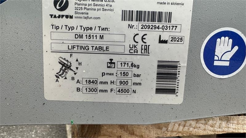 Tajfun DM 1511 M ماكينات زراعية - غير ذلك