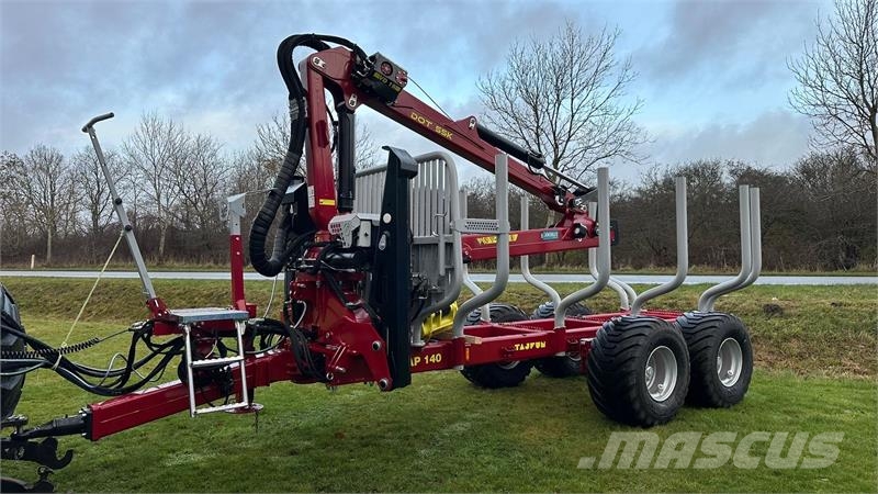 Tajfun GAP 140 Med DOT 55K (8,4M kran ) DEMO Meža piekabes