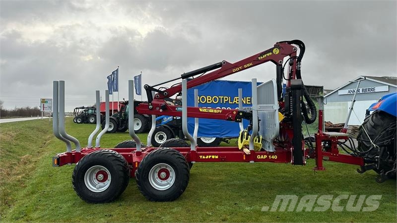 Tajfun GAP 140 Med DOT 55K (8,4M kran ) DEMO Meža piekabes