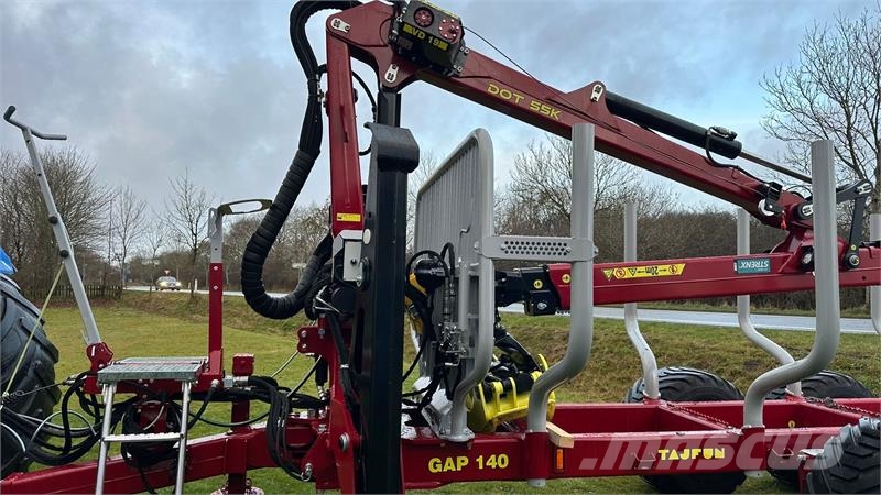 Tajfun GAP 140 Med DOT 55K (8,4M kran ) DEMO Meža piekabes
