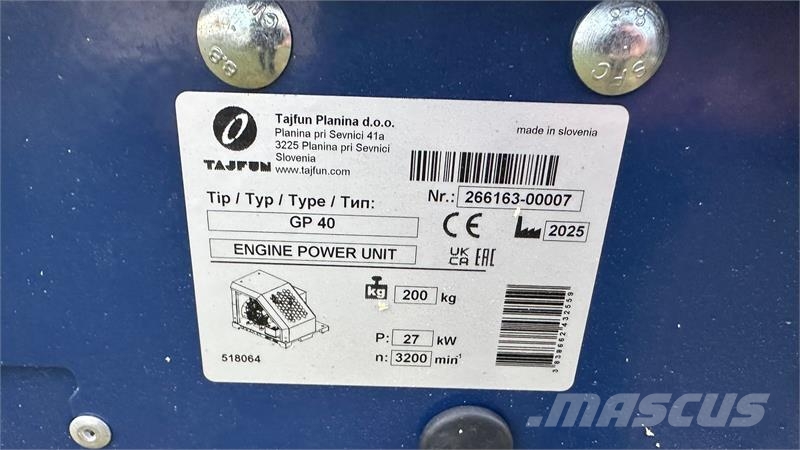 Tajfun RCA PRO 500 HY Demo 其他農業機械