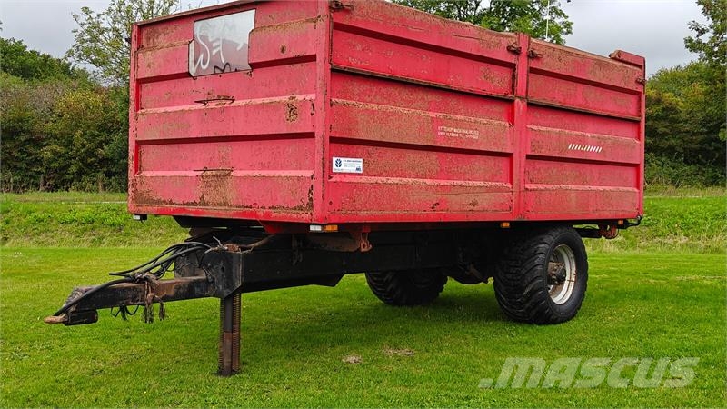 - - - Tipvogn med bremser Tipper trailers