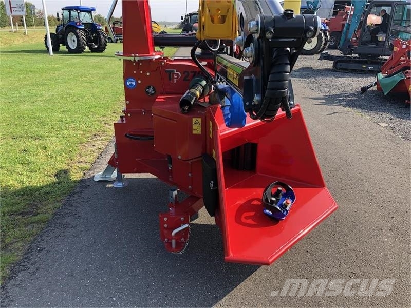 TP 270 PTO K med FTG 5,3m kran med fjernbetjent joyst 톱밥제조기