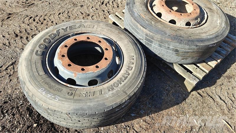 Vognhjul 22,5 XXX 315/70-22,5 + 315/80-22,5 Gume, točkovi i felne