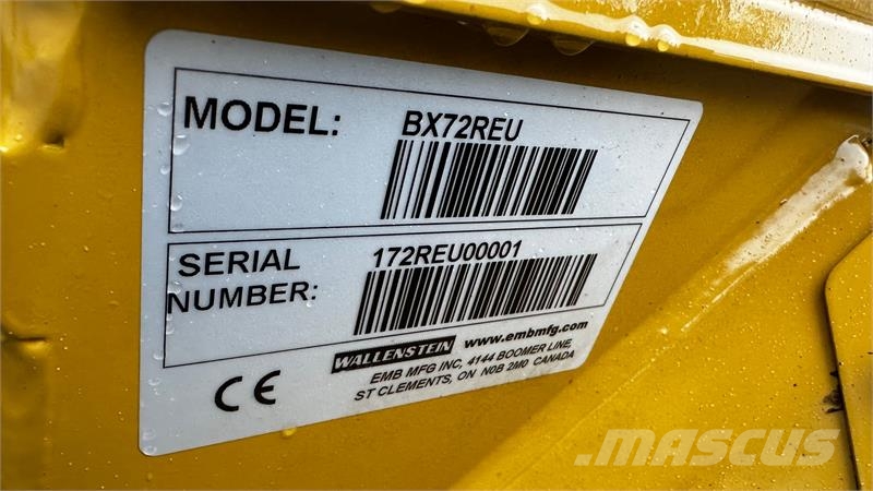 Wallenstein BX 72 REU Trituradoras de madera