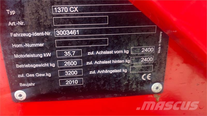 Weidemann 1370 CX50 Mini loaders