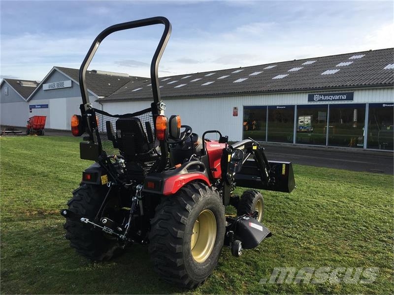 Yanmar SA 424 Med 60" klipper og frontlæsser Manji traktori