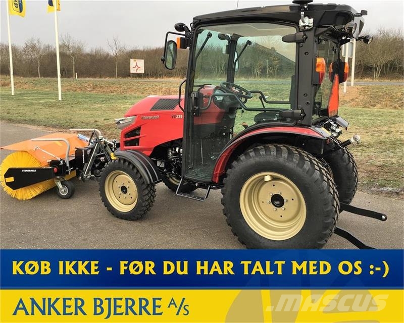 Yanmar YT 235H 4WD inkl. frontlift med PTO og 130 cm GMR  Kompaktni (mali) traktori
