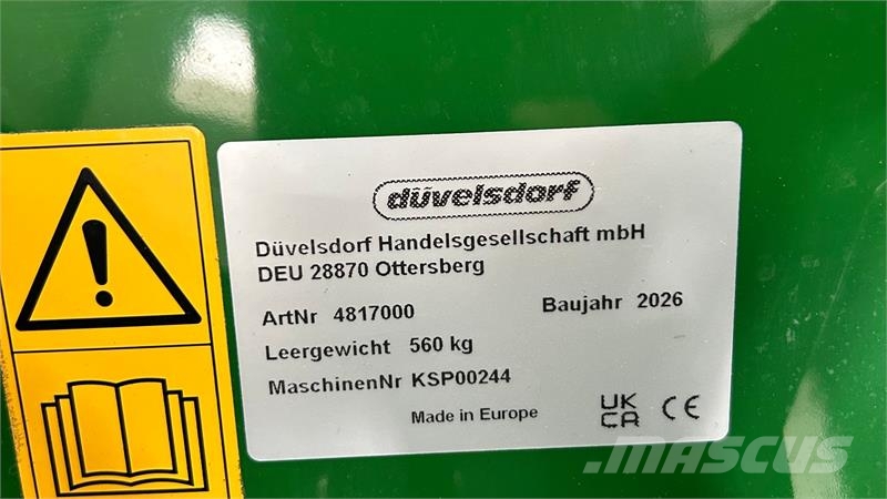 Düvelsdorf stratos profi STRATOS PROFI 180 - 2026 مكونات أخرى