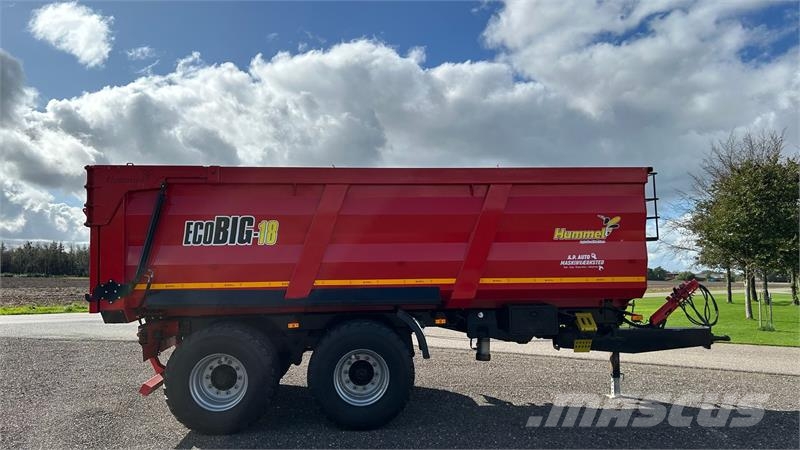 Hummel HM18T INKL EKSTRA HØJE SIDER Tipvogne