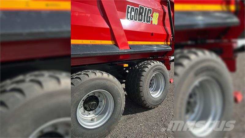 Hummel HM18T INKL EKSTRA HØJE SIDER Tipvogne