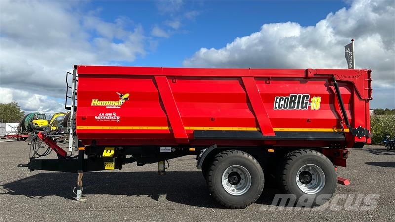 Hummel HM18T INKL EKSTRA HØJE SIDER Tipvogne