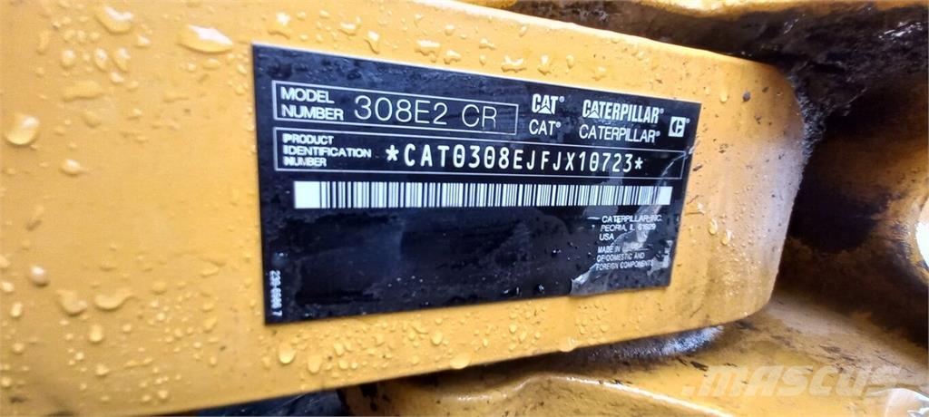 CAT 308E2-CR Mini ekskavatori < 7 t