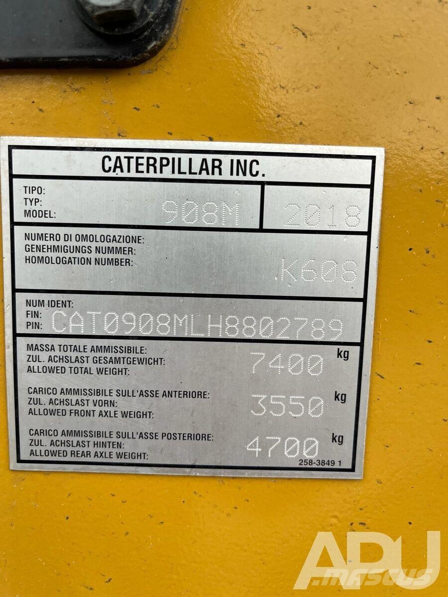 CAT 908M ツールキャリア