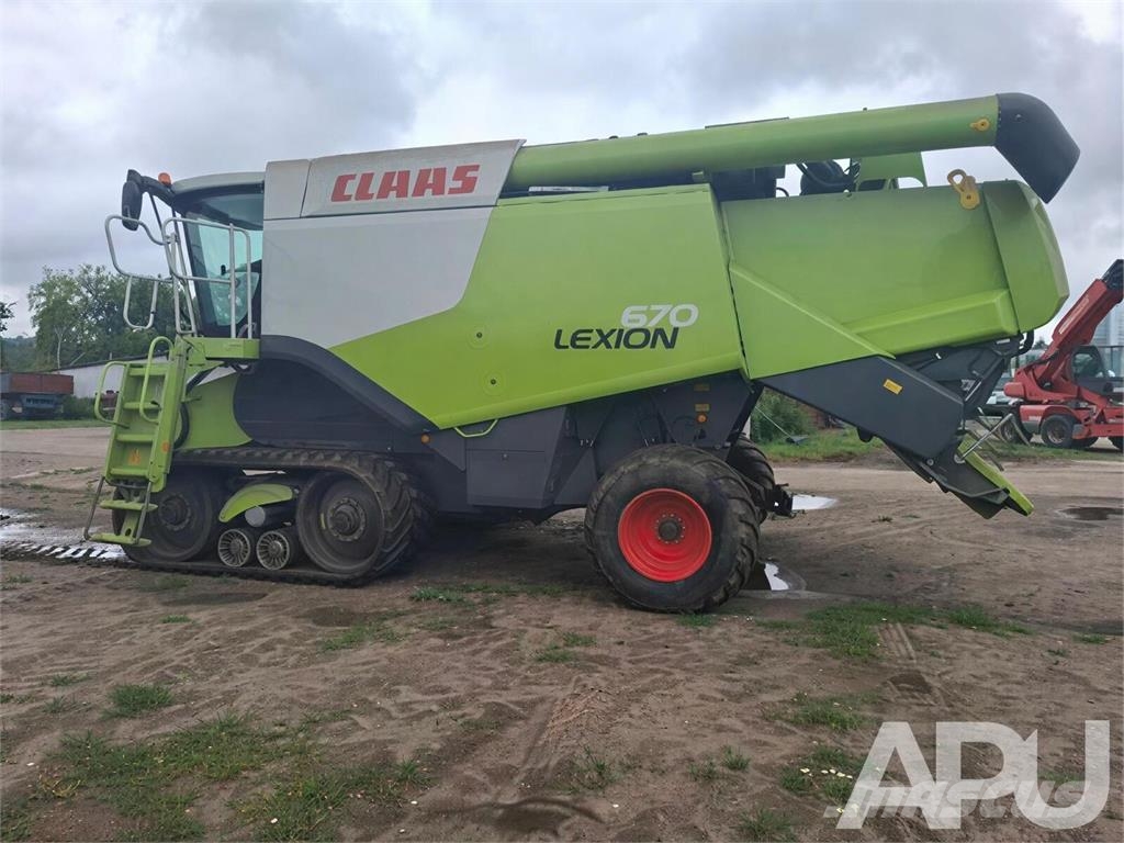 CLAAS LEXION 670 聯合收穫機