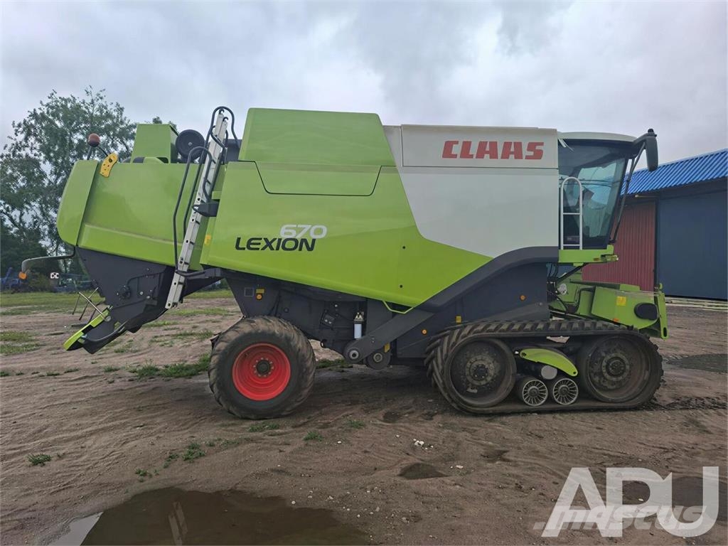 CLAAS LEXION 670 聯合收穫機