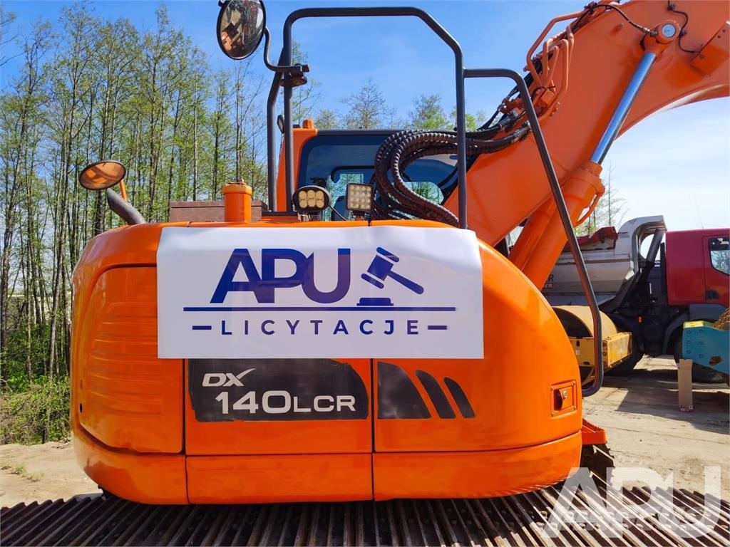 Doosan DX140LCR-3 Rupsgraafmachines
