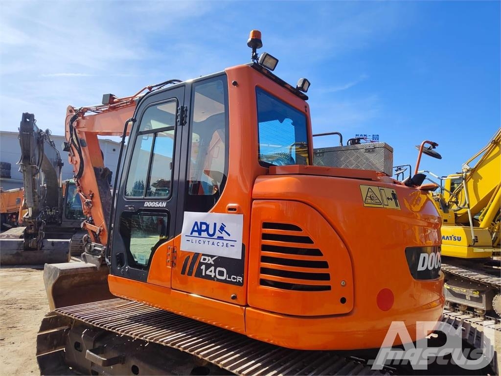 Doosan DX140LCR-3 Rupsgraafmachines