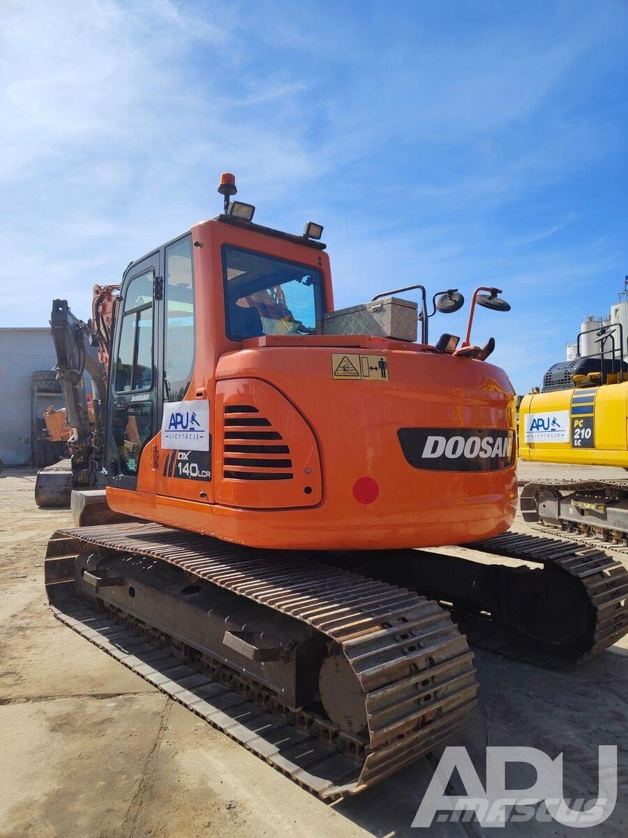 Doosan DX140LCR-3 Rupsgraafmachines