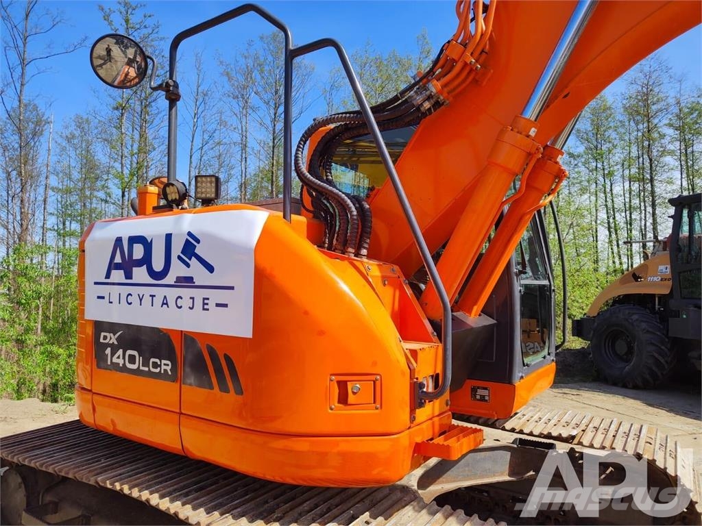 Doosan DX140LCR-3 Rupsgraafmachines
