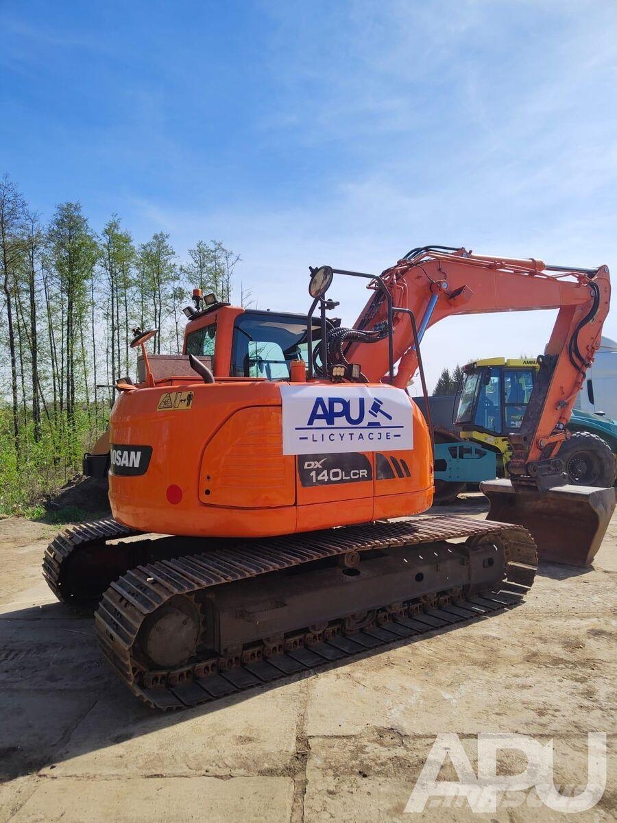 Doosan DX140LCR-3 Rupsgraafmachines