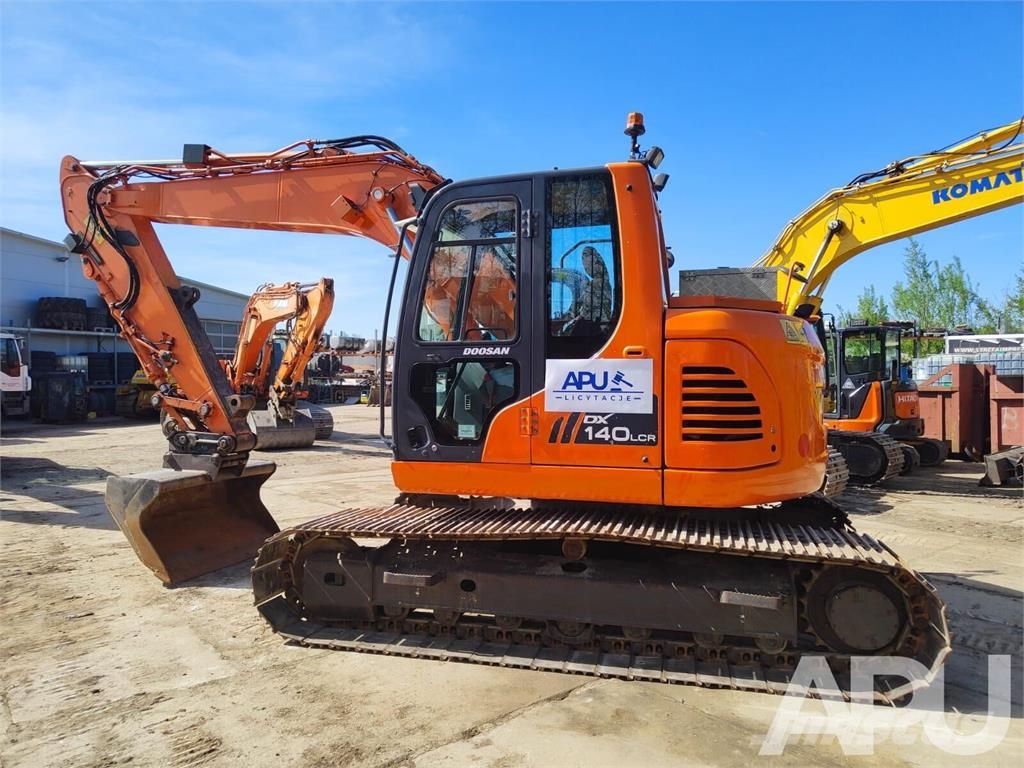Doosan DX140LCR-3 Rupsgraafmachines