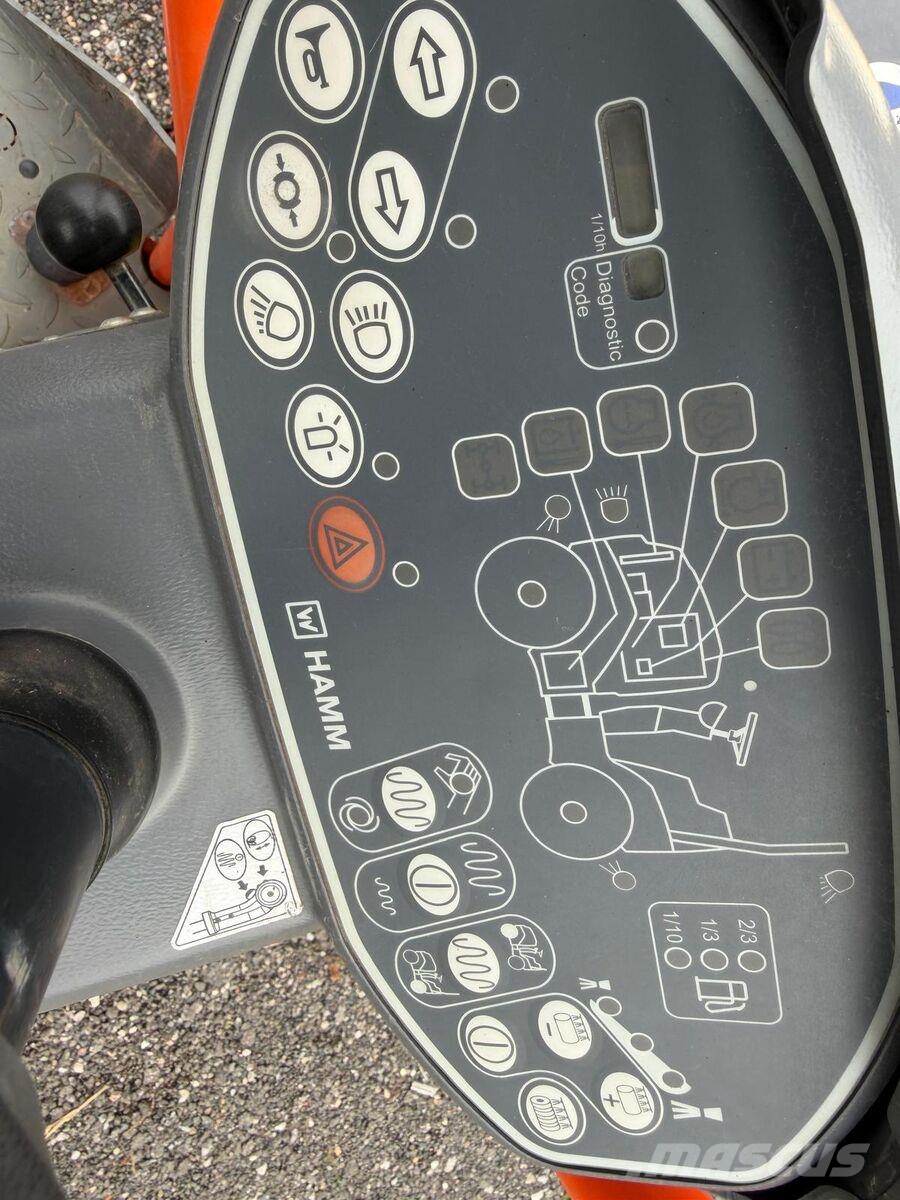Hamm HD12VV Walce dwubębnowe