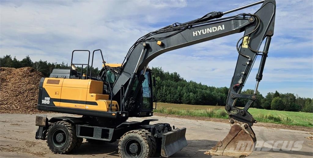 Hyundai HW180 Ratiniai ekskavatoriai