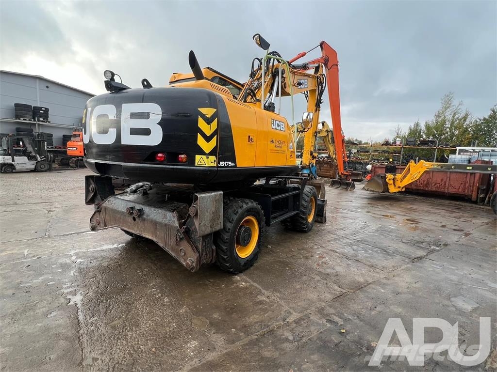 JCB JS175WT T4F Ratiniai ekskavatoriai
