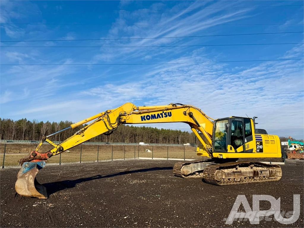 Komatsu PC210LC-10 Rupsgraafmachines