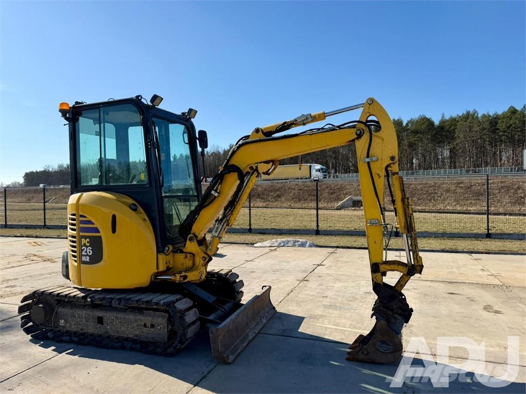 Komatsu PC26MR-3 Mini ekskavatoriai < 7 t