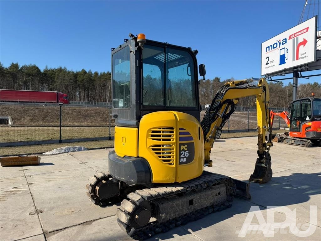 Komatsu PC26MR-3 Mini ekskavatoriai < 7 t