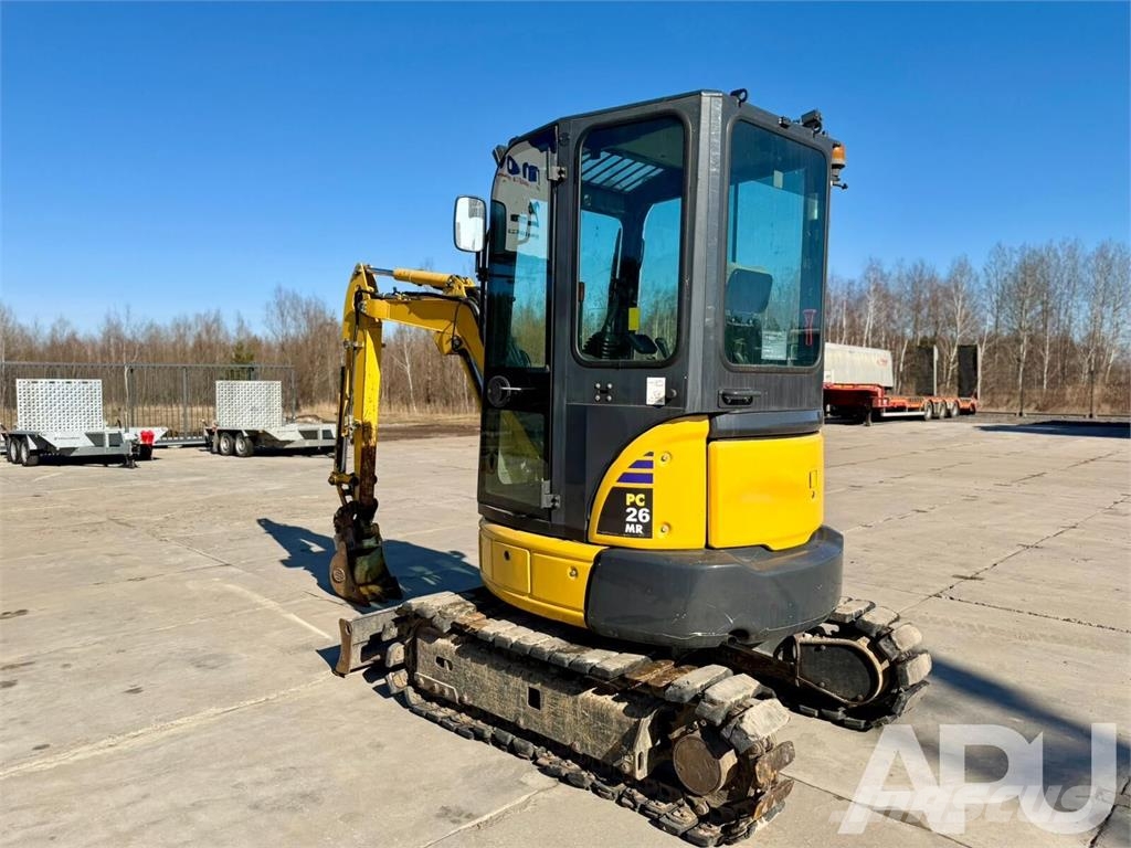 Komatsu PC26MR-3 Mini ekskavatoriai < 7 t