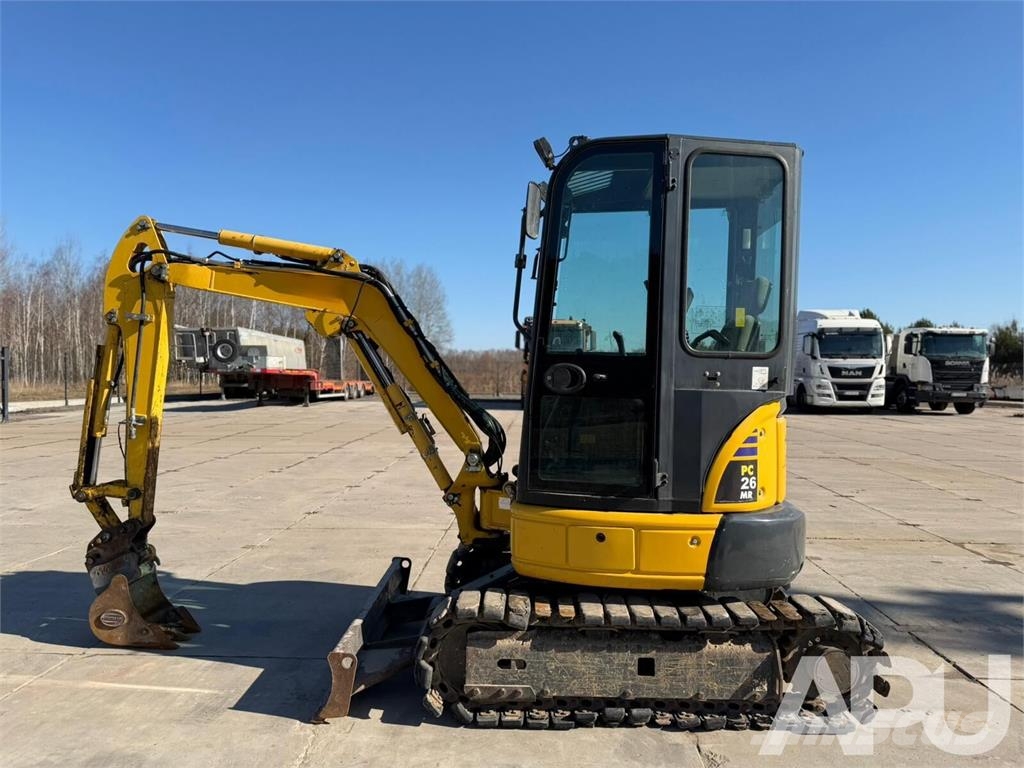 Komatsu PC26MR-3 Mini ekskavatoriai < 7 t