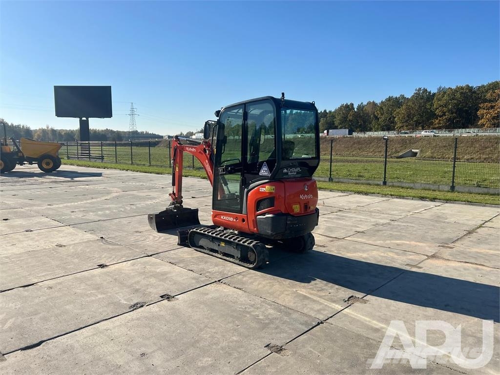 Kubota KX018-4 Mini ekskavatoriai < 7 t
